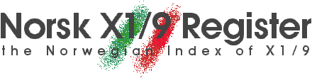 Norsk X19 Register Logo