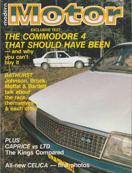 Modern Motor September 1981