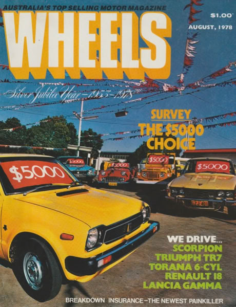 Wheels August 1978