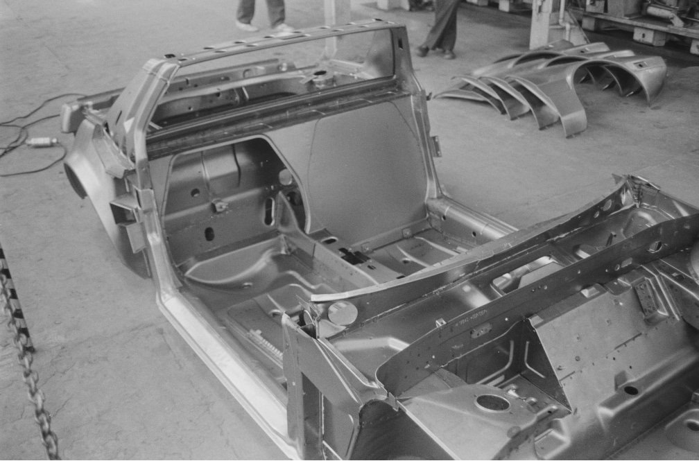 Bertone factory - X1/9 bodywork
