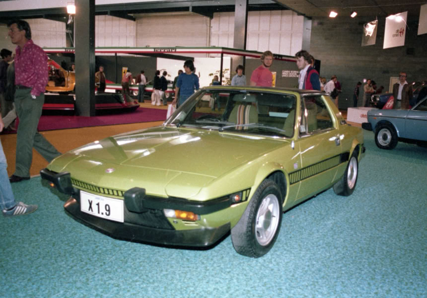 X1/9 at Melbourne Motor Show March 1978