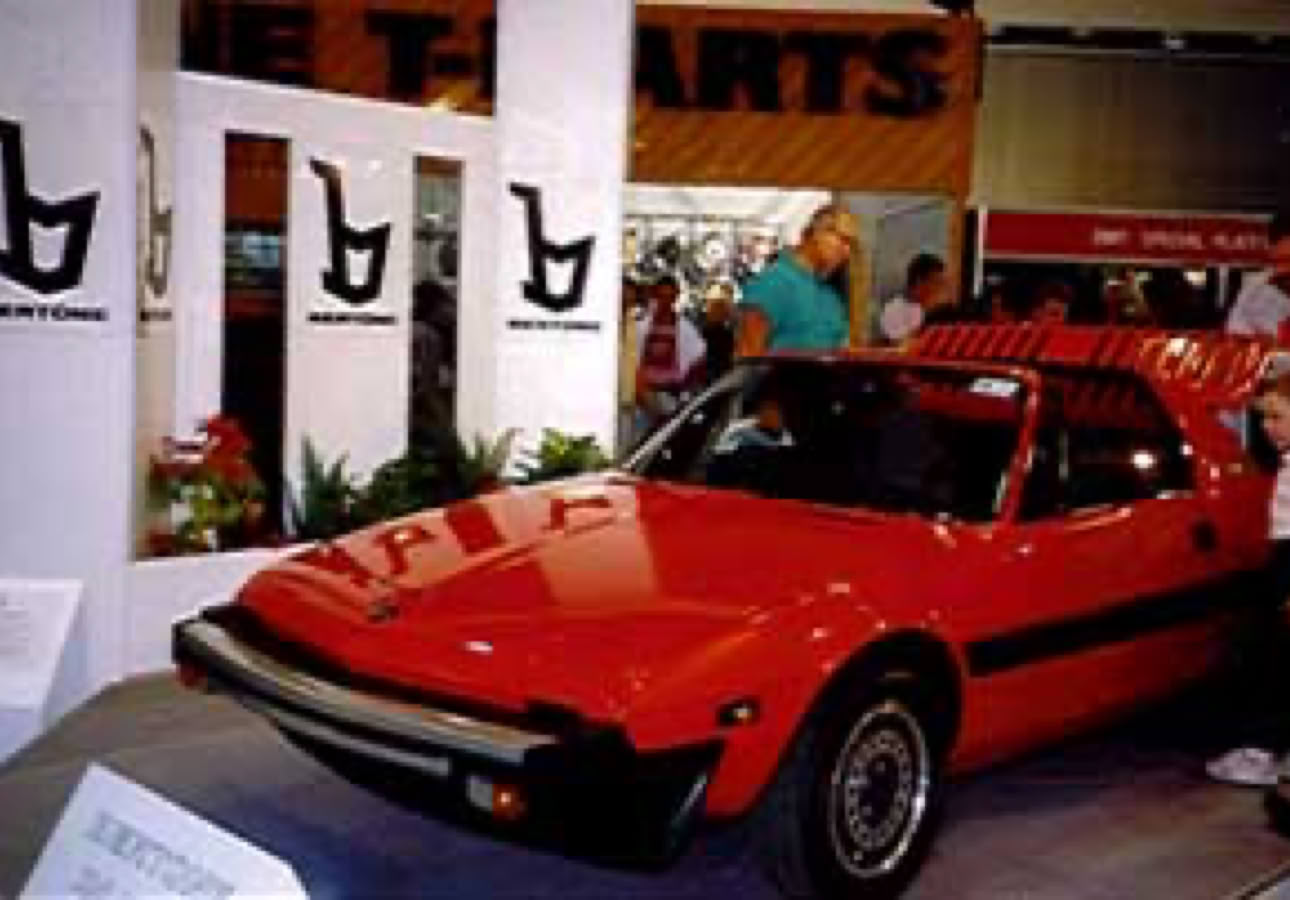 Bertone X1/9 at Sydney Motor Show 1988