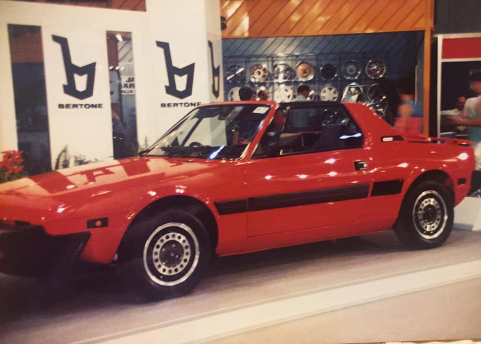 Bertone X1/9 at Sydney Motor Show 1988