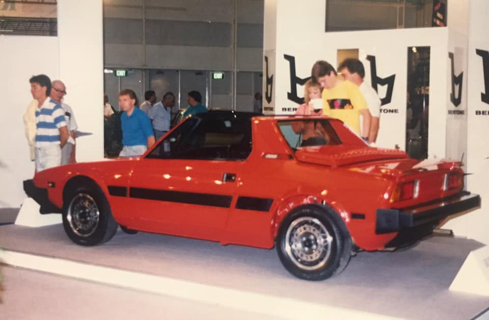 Bertone X1/9 at Sydney Motor Show 1988