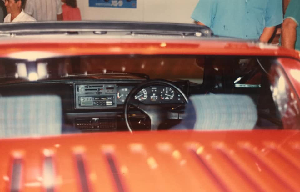 Bertone X1/9 at Sydney Motor Show 1988