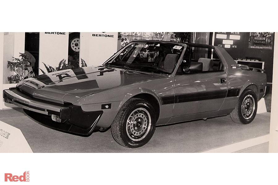 Bertone X1/9 at Sydney Motor Show 1988