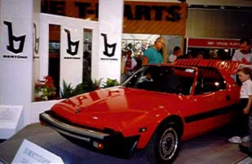 Bertone X1/9 at Sydney International Motor Show 1988