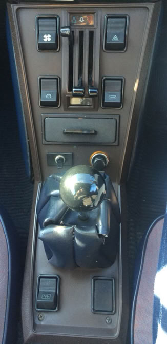 Series 1 centre console