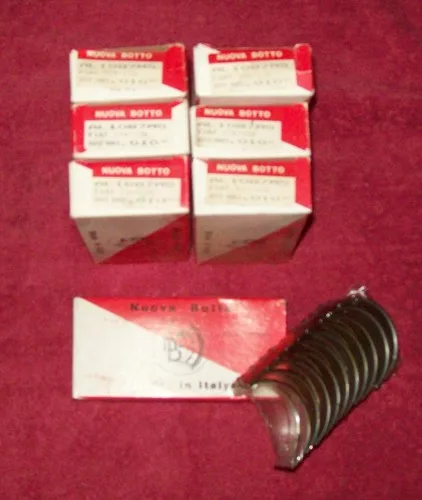 Fiat X1/9 X19 128 sohc engine Main Bearing Set  AL1087M5 10 thou undersize